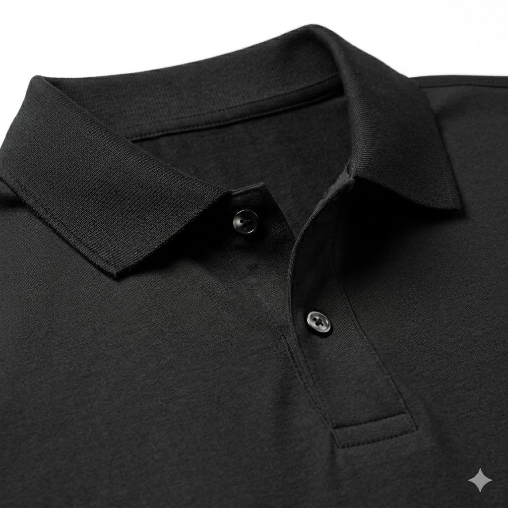 Lustrous Mercerised Cotton Polo