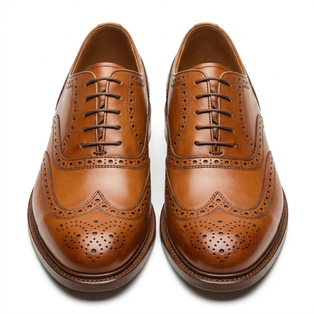 Timeless Brogue Leather Shoes
